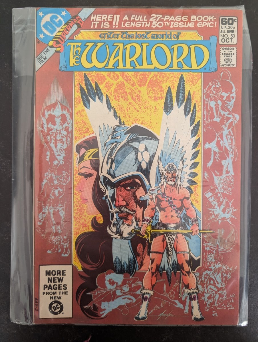 COMIC VO EN The Warlord #50 (1981) - DC Comics - Occasion non gradé - The Warlord - Anglais (EN) - OCCASION