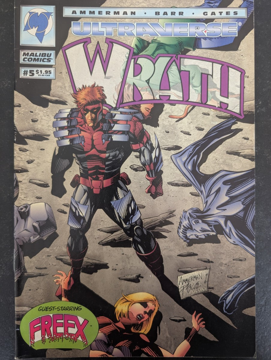 COMIC VO EN Wrath #5 (1994) - Malibu Comics - Occasion non gradé - Wrath - Anglais (EN) - OCCASION