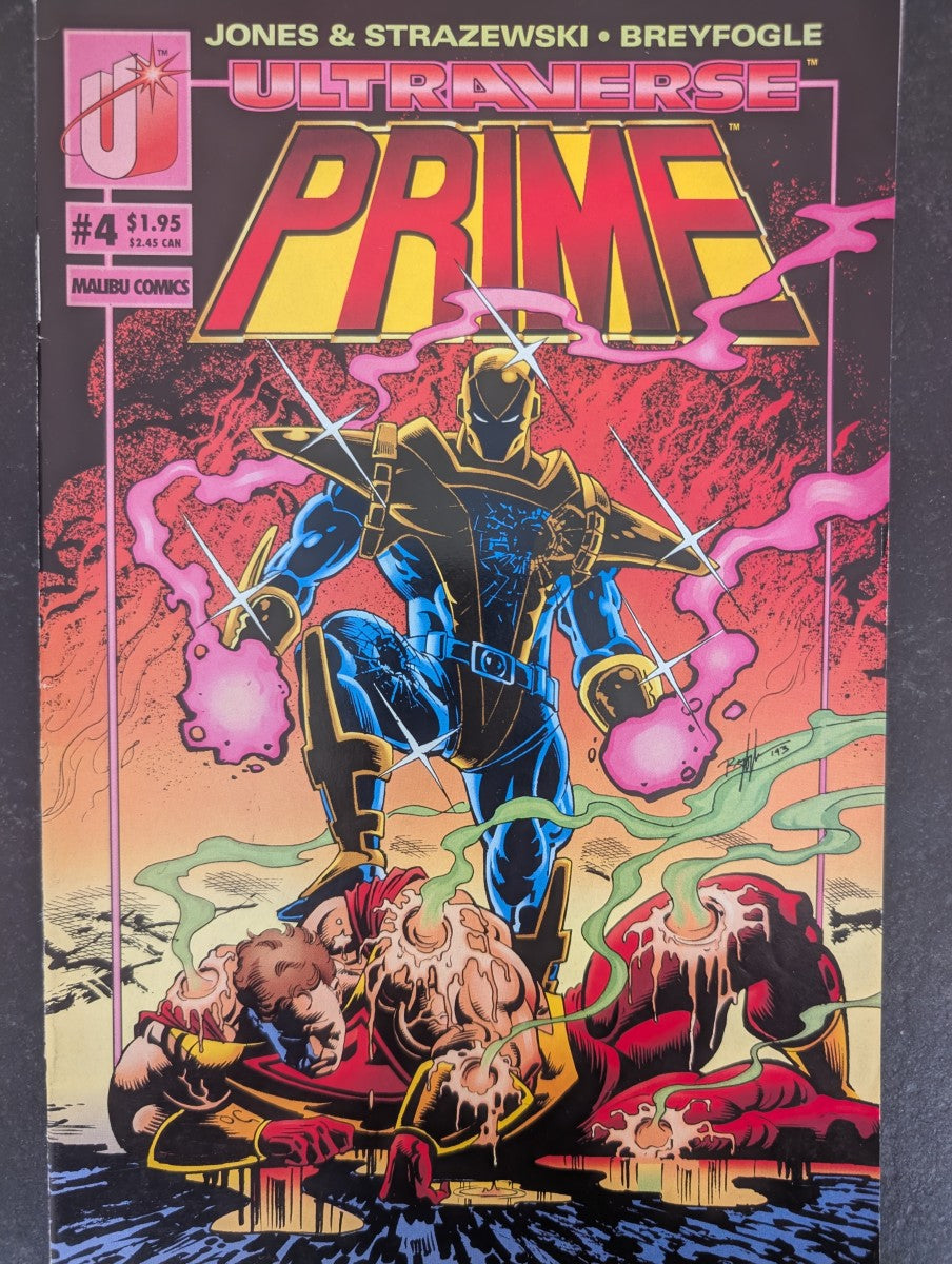 COMIC VO EN Prime #4 (1993) - Malibu Comics - Occasion non gradé - Prime - Anglais (EN) - OCCASION