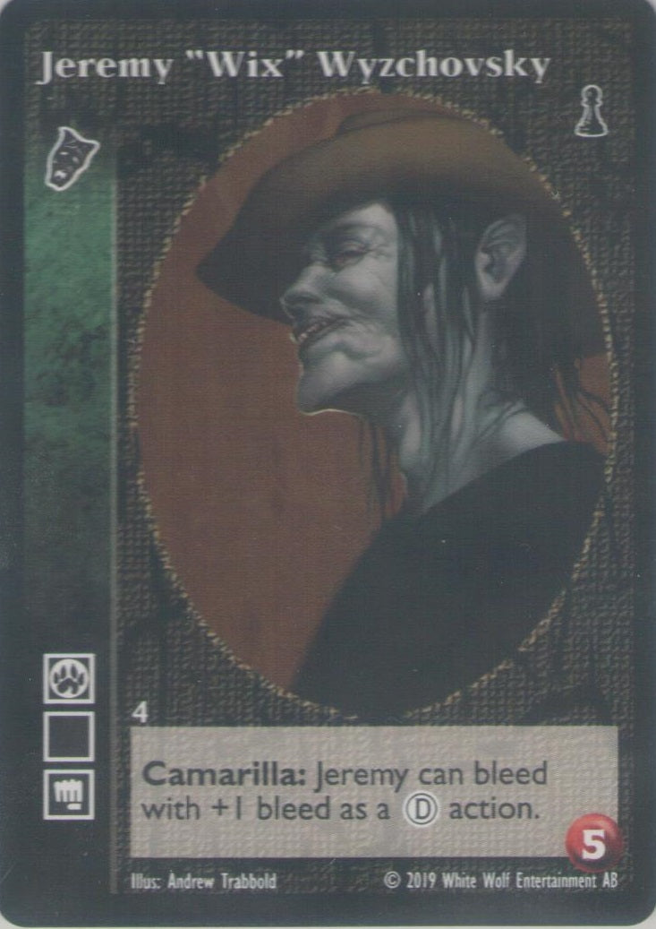 Jeremy "Wix" Wyzchovsky [FB set] - VTES CCG