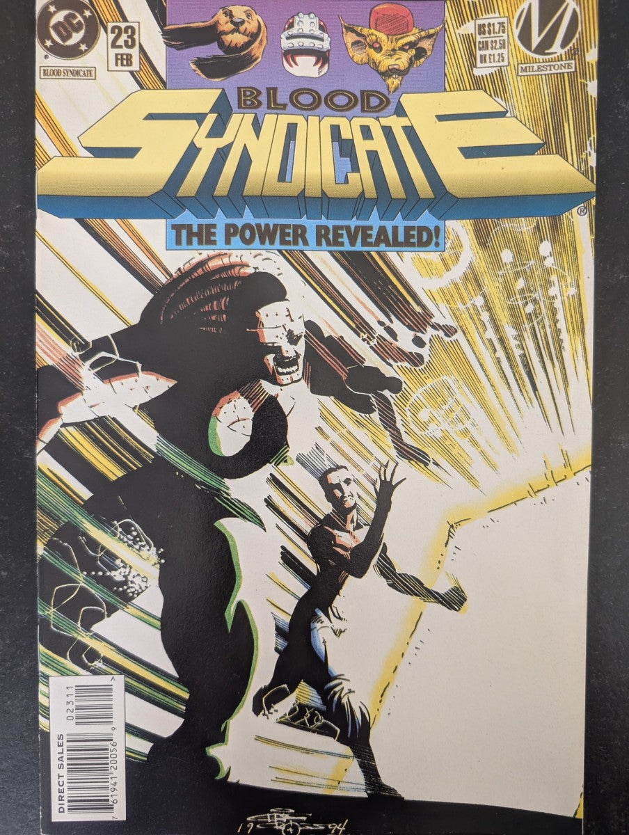 COMIC VO EN Blood Syndicate #23 (1995) - DC Comics / Milestone - Occasion non gradé - Blood Syndicate - Anglais (EN) - OCCASION