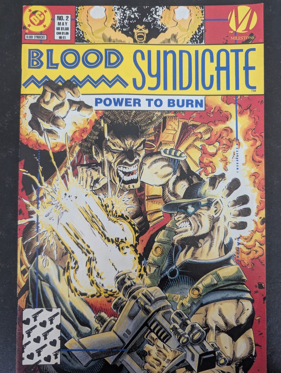 COMIC VO EN Blood Syndicate #2 (1993) - DC Comics / Milestone - Occasion non gradé - Blood Syndicate - Anglais (EN) - OCCASION