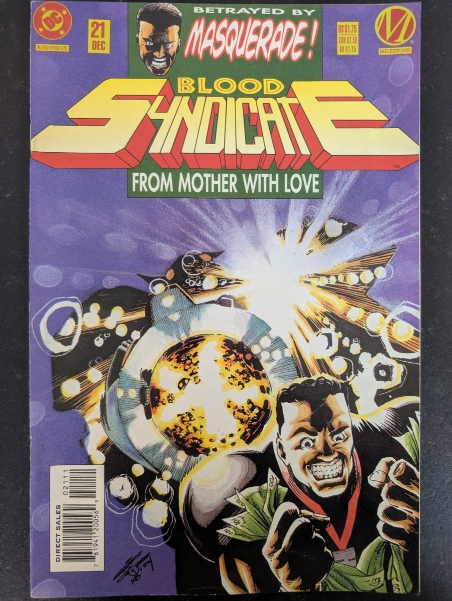 COMIC VO EN Blood Syndicate #21 (1994) - DC Comics / Milestone - Occasion non gradé - Blood Syndicate - Anglais (EN) - OCCASION
