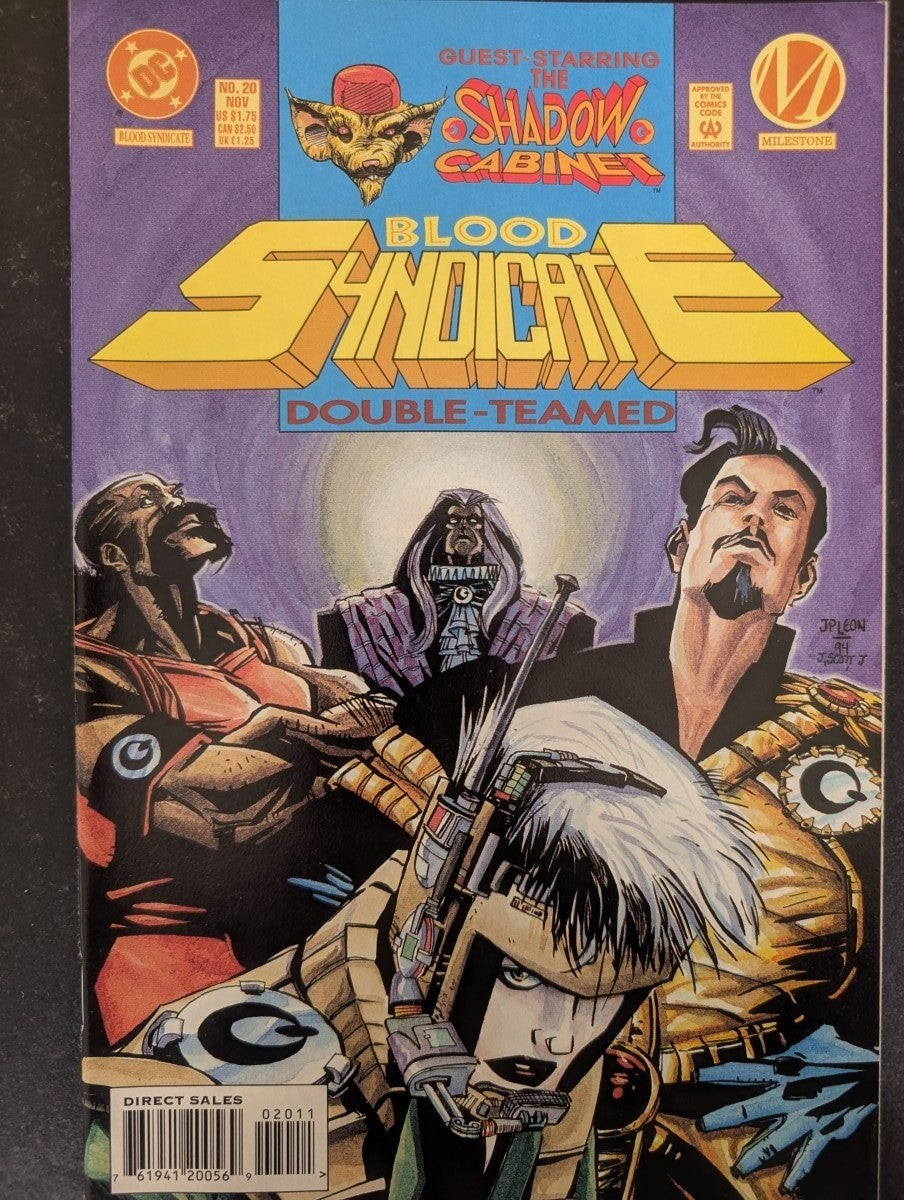 COMIC VO EN Blood Syndicate #20 (1994) - DC Comics / Milestone - Occasion non gradé - Blood Syndicate - Anglais (EN) - OCCASION
