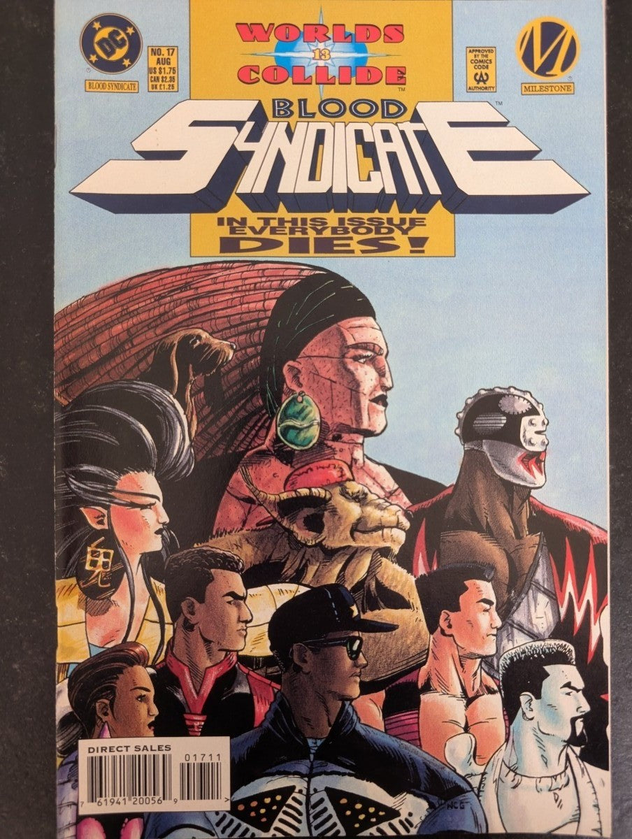 COMIC VO EN Blood Syndicate #17 (1994) - DC Comics / Milestone - Occasion non gradé - Blood Syndicate - Anglais (EN) - OCCASION