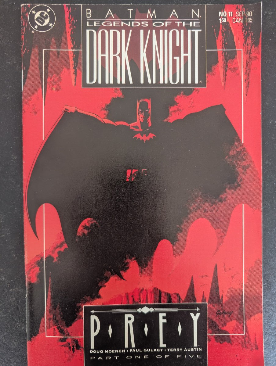 COMIC VO EN Batman: Legends of the Dark Knight #11 (1990) - DC Comics - Occasion non gradé - Batman: Legends of the Dark Knight - Anglais (EN) - OCCASION