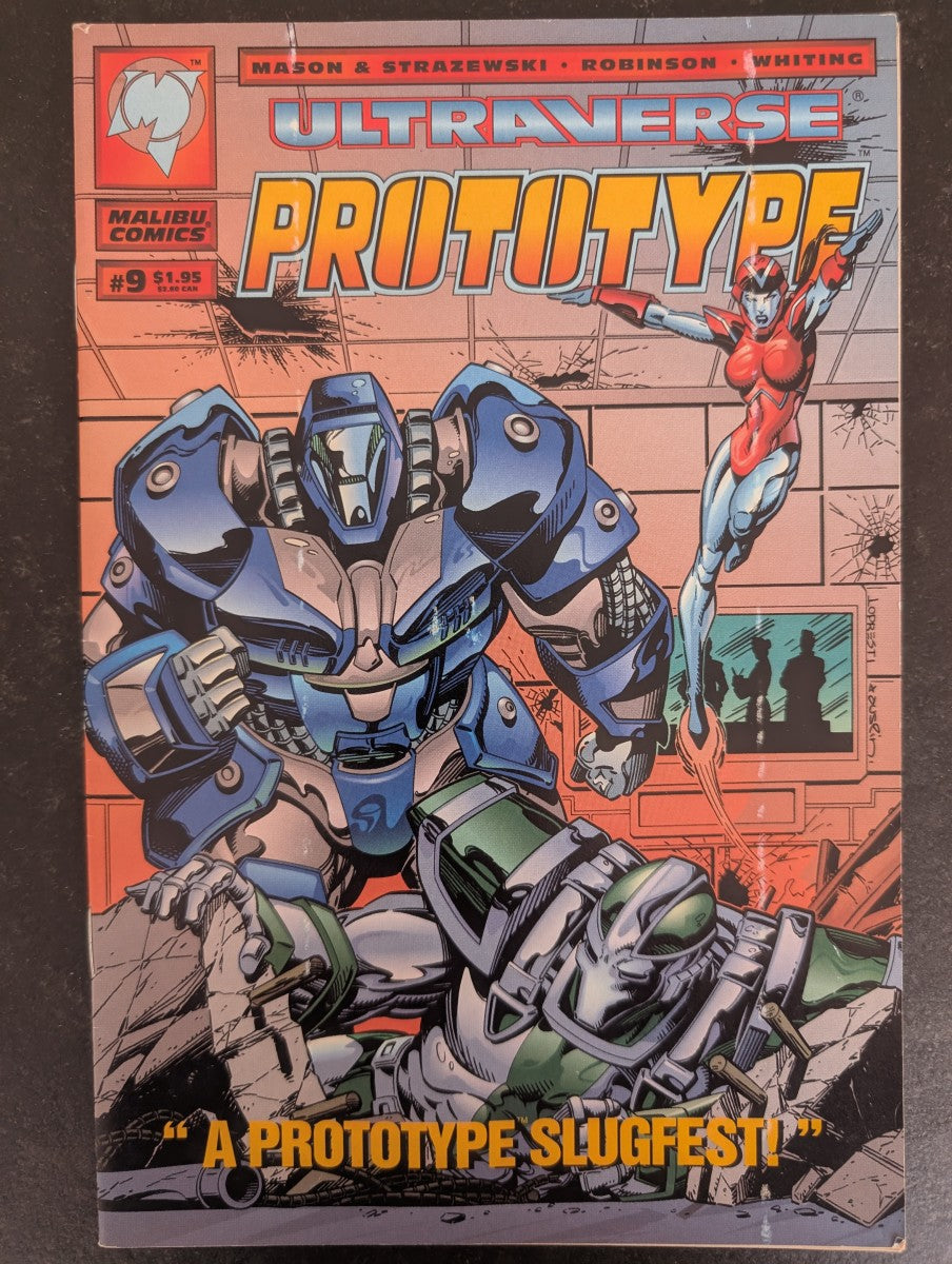 COMIC VO EN Prototype #9 (1994) - Malibu Comics - Occasion non gradé - Prototype - Anglais (EN) - OCCASION