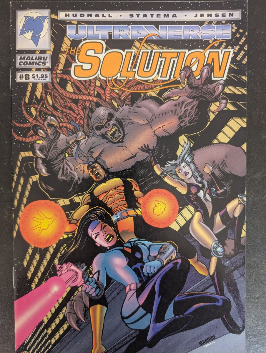 COMIC VO EN The Solution #8 (1994) - Malibu Comics - Occasion non gradé - The Solution - Anglais (EN) - OCCASION