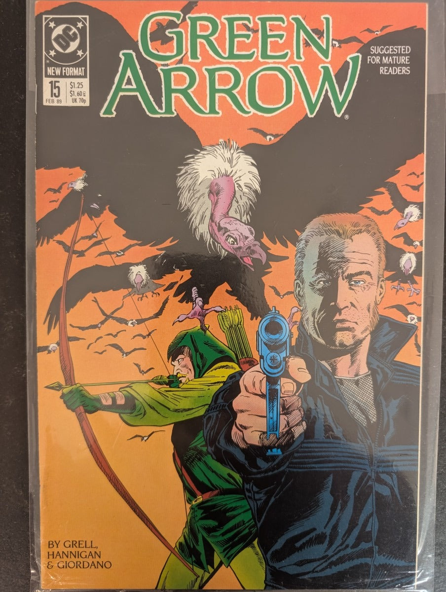 COMIC VO EN Green Arrow #15 (1989) - DC Comics - Occasion non gradé - Green Arrow - Anglais (EN) - OCCASION