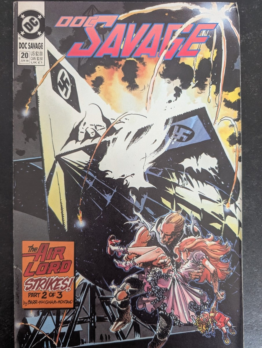COMIC VO EN Doc Savage #20 (1990) - DC Comics - Occasion non gradé - Doc Savage - Anglais (EN) - OCCASION