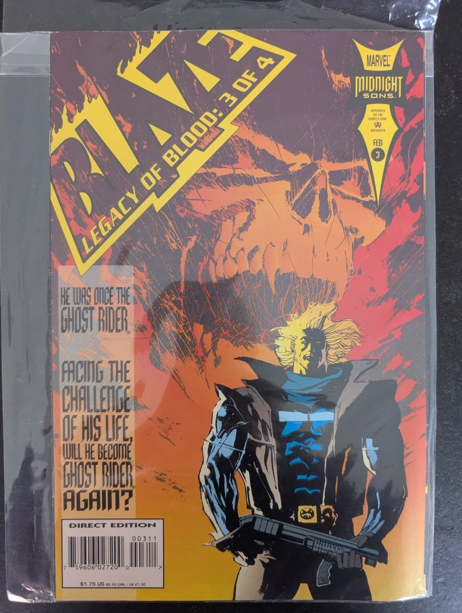 COMIC VO EN Blaze: Legacy of Blood #3 (1994) - Marvel Comics - Occasion non gradé - Blaze: Legacy of Blood - Anglais (EN) - OCCASION