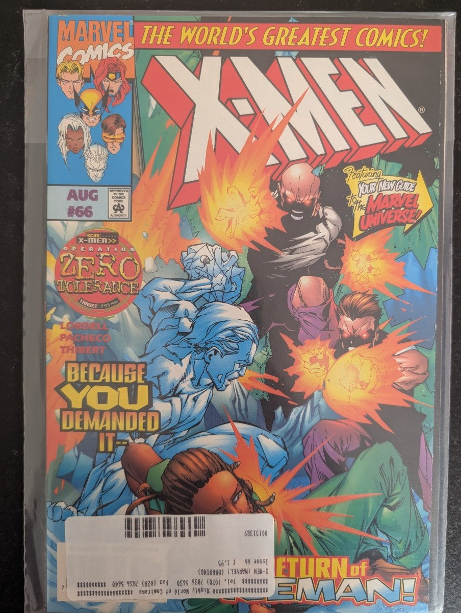 COMIC VO EN X-Men #66 (1997) - Marvel Comics - Occasion non gradé - Anglais (EN) - OCCASION