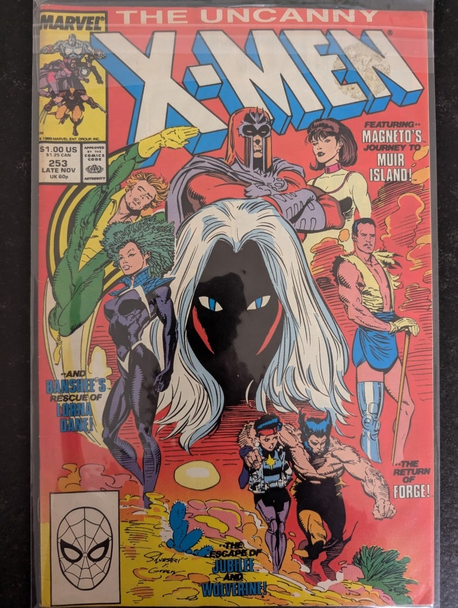 COMIC VO EN Uncanny X-Men #253 (1989) - Marvel Comics - Occasion non gradé - Anglais (EN) - OCCASION