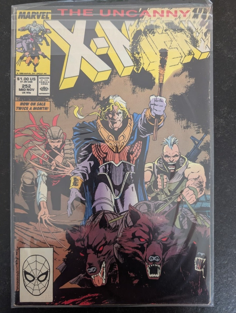 COMIC VO EN Uncanny X-Men #252 (1989) - Marvel Comics - Occasion non gradé - Anglais (EN) - OCCASION