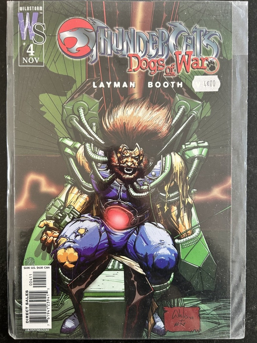 COMIC VO EN Thundercats: Dogs of War #4 (2003) - Wildstorm - Occasion non gradé - Anglais (EN) - OCCASION