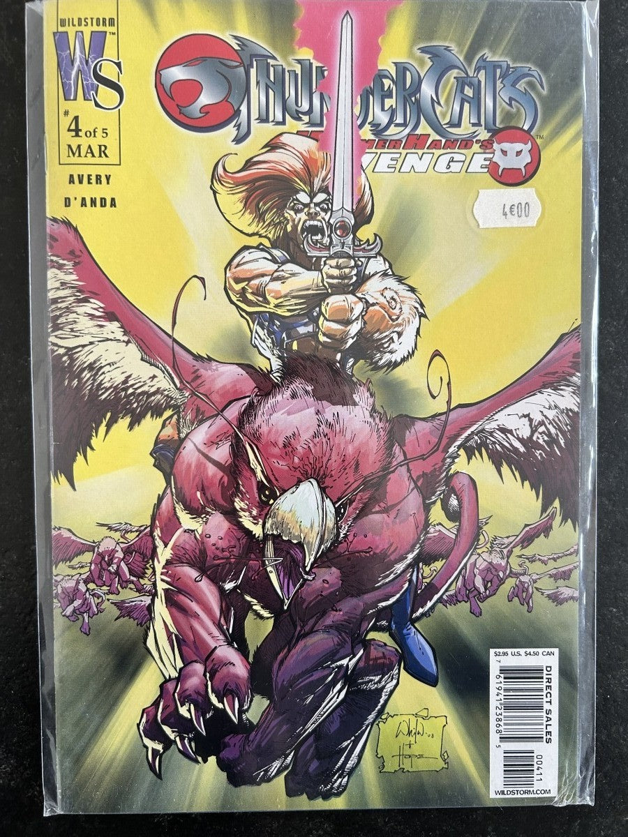 COMIC VO EN Thundercats: Hammerhand's Revenge #4 (2004) - Wildstorm - Occasion non gradé - Anglais (EN) - OCCASION