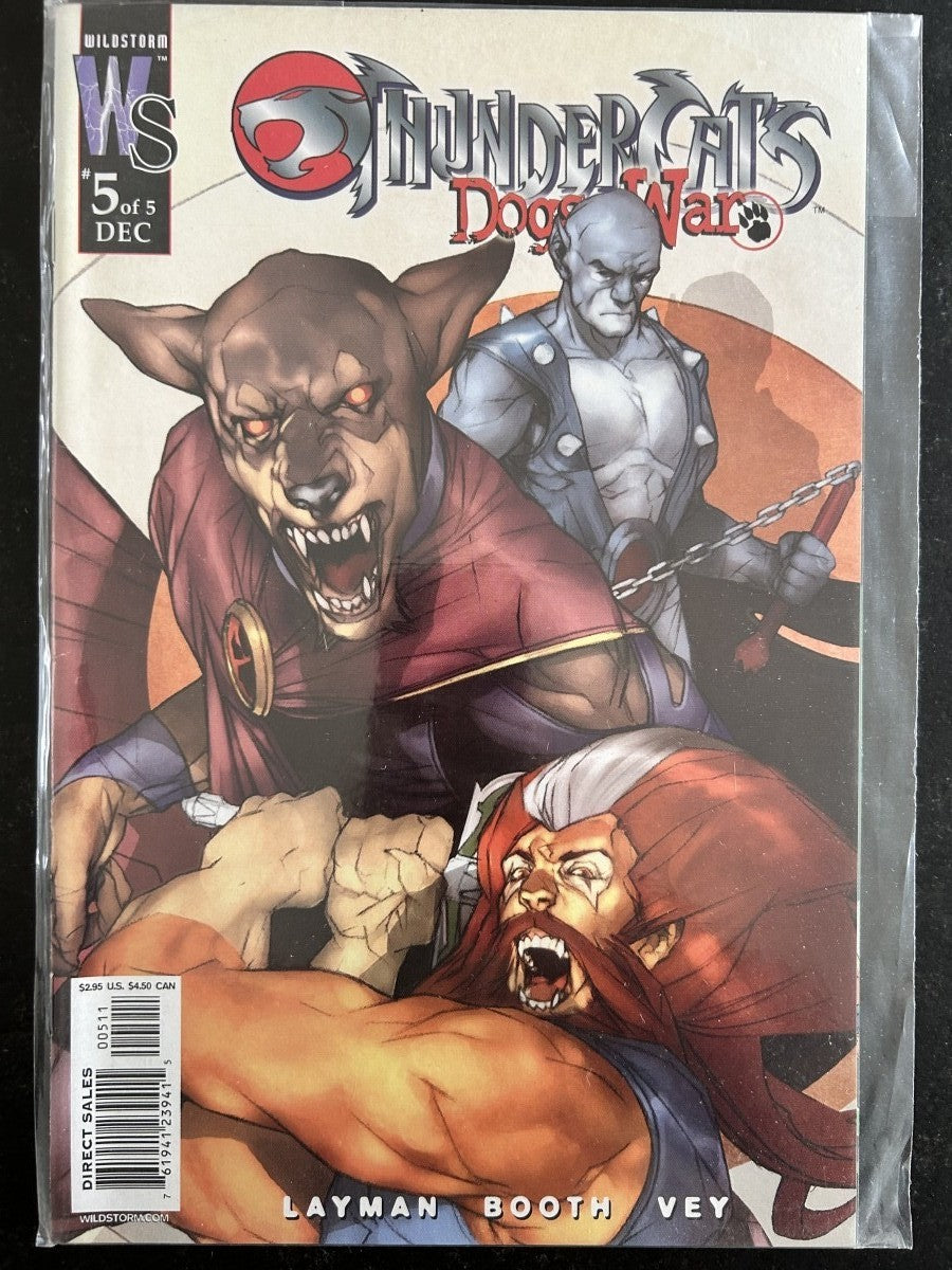 COMIC VO EN Thundercats: Dogs of War #5 (2003) - Wildstorm - Occasion non gradé - Anglais (EN) - OCCASION