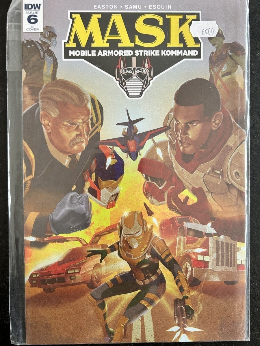 COMIC VO EN M.A.S.K.: Mobile Armored Strike Kommand #6 (2017) - IDW Publishing - Occasion non gradé - Anglais (EN) - OCCASION