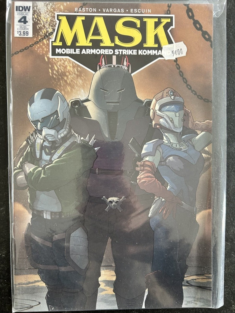 COMIC VO EN M.A.S.K.: Mobile Armored Strike Kommand #4 (2017) - IDW Publishing - Occasion non gradé - Anglais (EN) - OCCASION