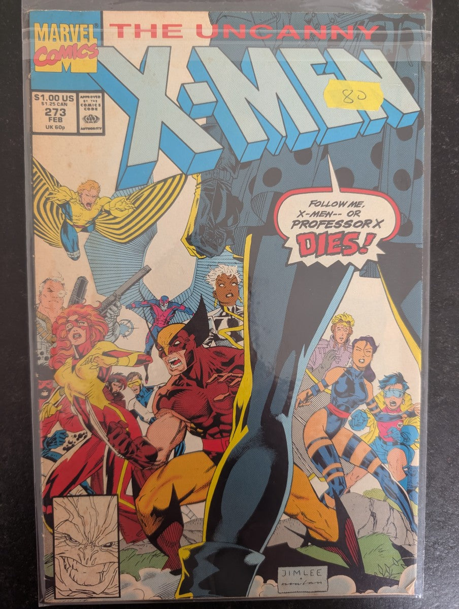 COMIC VO EN Uncanny X-Men #273 (1991) - Marvel Comics - Occasion non gradé - Anglais (EN) - OCCASION