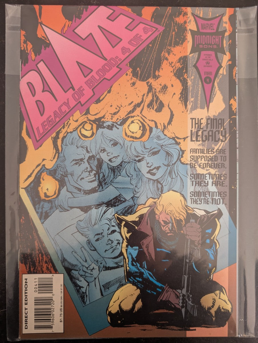 COMIC VO EN Blaze: Legacy of Blood #4 (1994) - Marvel Comics - Occasion non gradé - Anglais (EN) - OCCASION