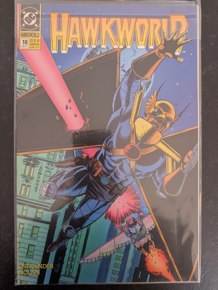COMIC VO EN Hawkworld #18 (1991) - DC Comics - Occasion non gradé - Anglais (EN) - OCCASION