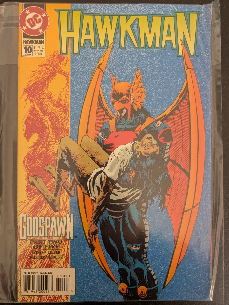 COMIC VO EN Hawkman #10 (1994) - DC Comics - Occasion non gradé - Anglais (EN) - OCCASION