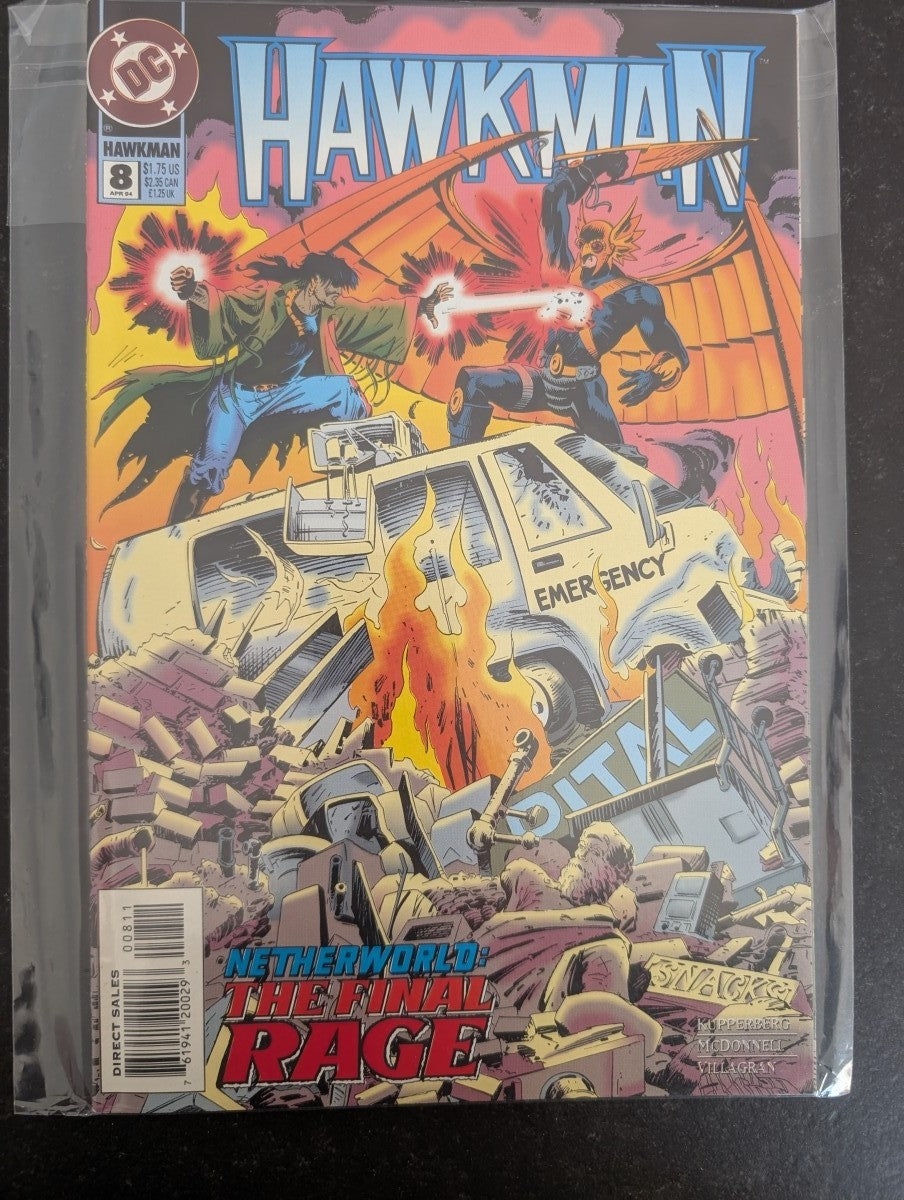 COMIC VO EN Hawkman #8 (1994) - DC Comics - Occasion non gradé - Anglais (EN) - OCCASION