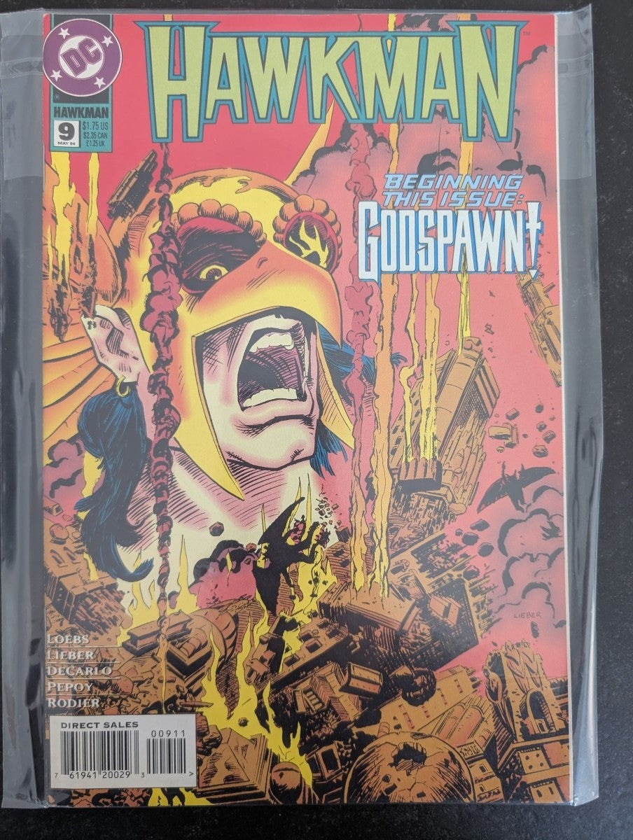 COMIC VO EN Hawkman #9 (1994) - DC Comics - Occasion non gradé - Anglais (EN) - OCCASION