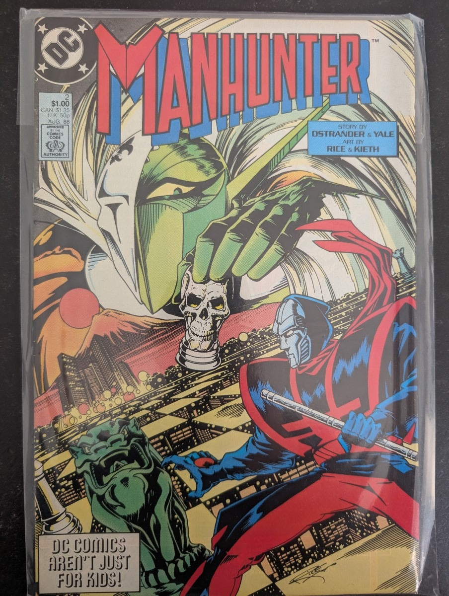 COMIC VO EN Manhunter #4 (1988) - DC Comics - Occasion non gradé - Anglais (EN) - OCCASION