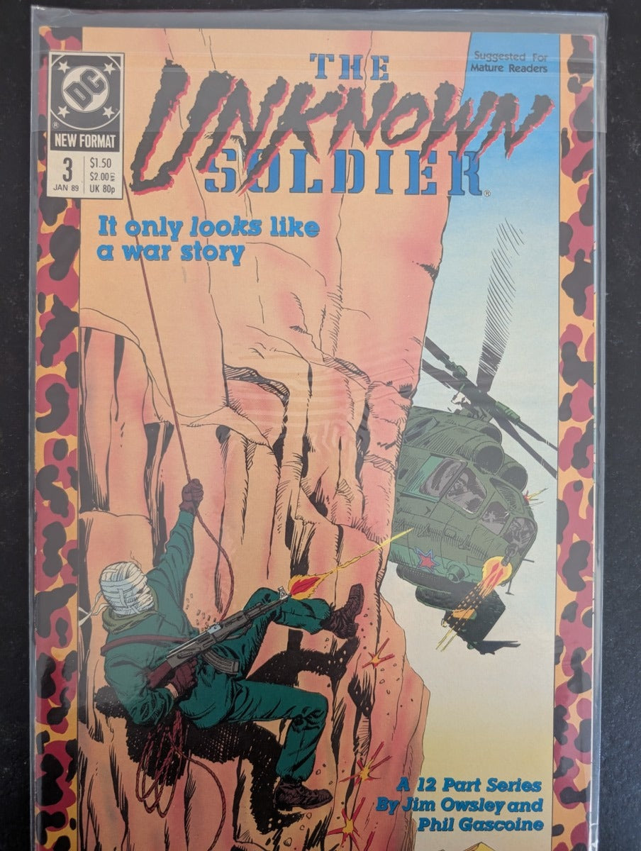 COMIC VO EN The Unknown Soldier #3 (1989) - DC Comics - Occasion non gradé - Anglais (EN) - OCCASION