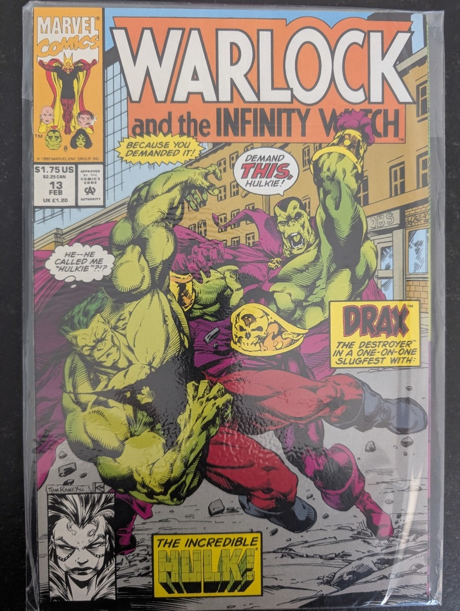 COMIC VO EN Warlock and the Infinity Watch #1 (1992) - Marvel Comics - Occasion non gradé - Anglais (EN) - OCCASION