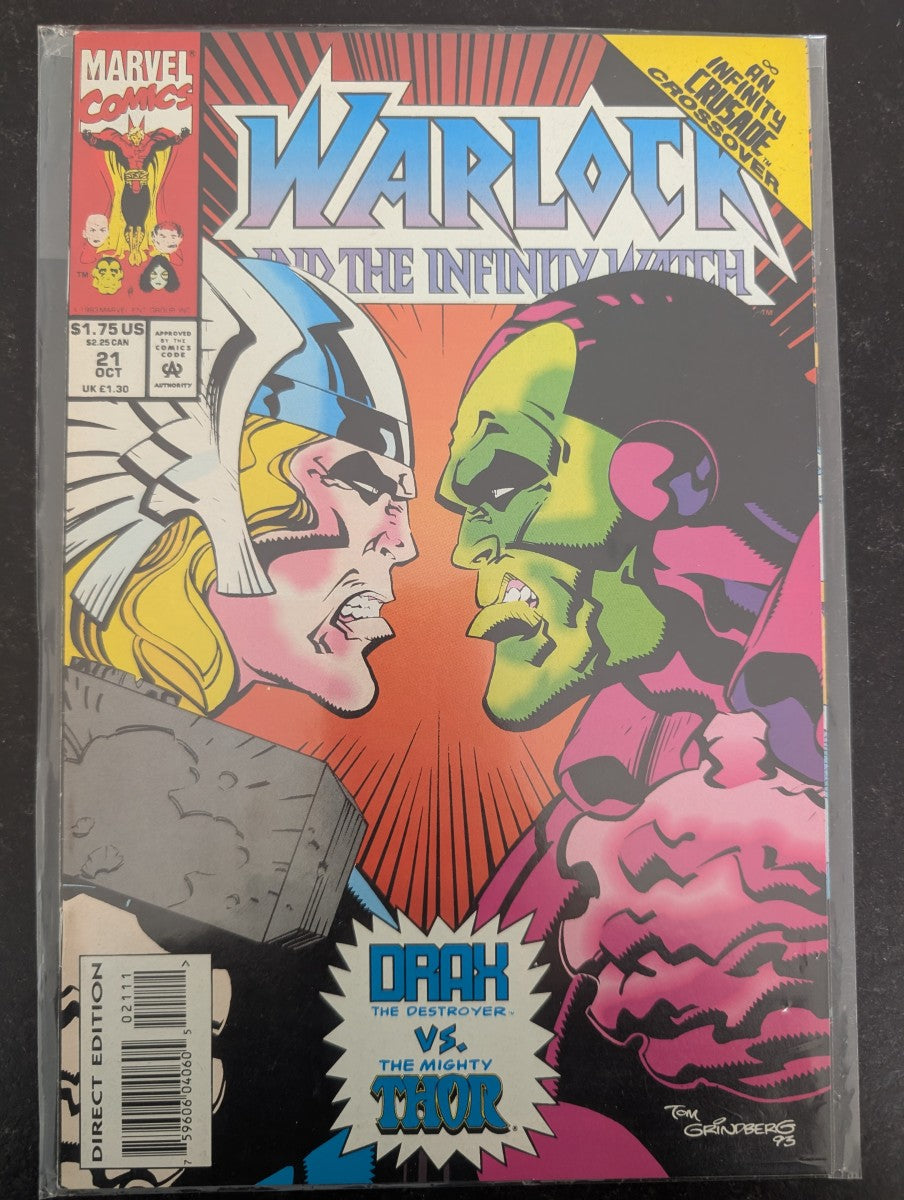 COMIC VO EN Thor #443 (1992) - Marvel Comics - Occasion non gradé - Anglais (EN) - OCCASION
