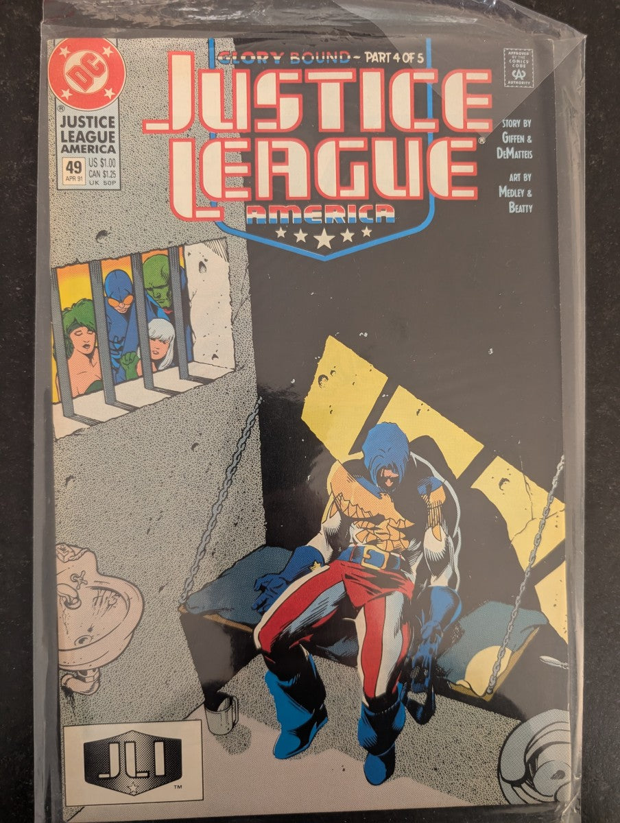 COMIC VO EN Justice League America #49 (1991) - DC Comics - Occasion non gradé - Anglais (EN) - OCCASION