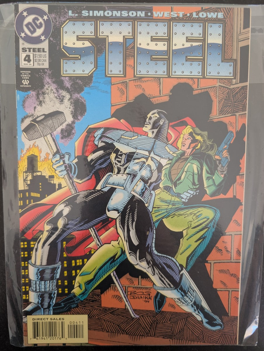COMIC VO EN Steel #4 (1994) - DC Comics - Occasion non gradé - Anglais (EN) - OCCASION