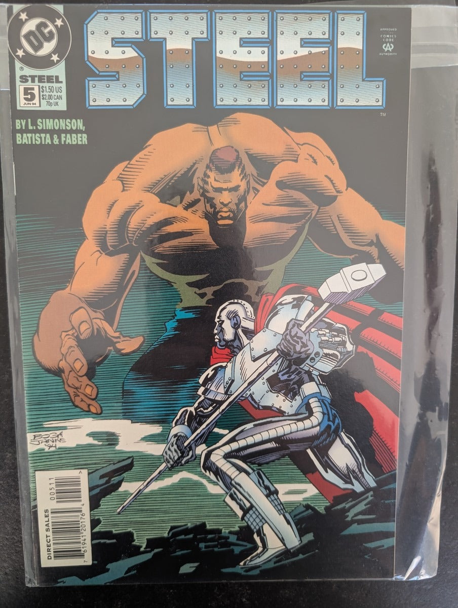 COMIC VO EN Steel #5 (1994) - DC Comics - Occasion non gradé - Anglais (EN) - OCCASION
