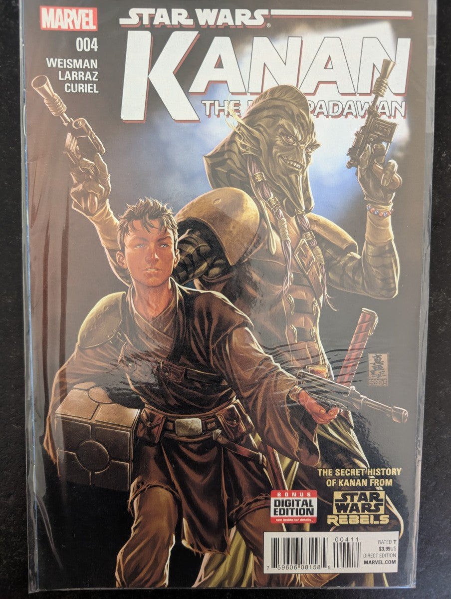 COMIC VO EN Kanan the Last Padawan #4 (2015) - Marvel Comics - Occasion non gradé - Anglais (EN) - OCCASION