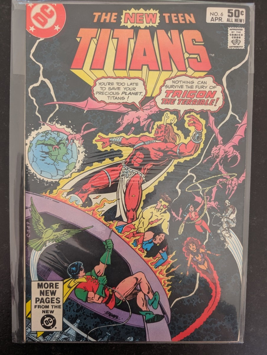 COMIC VO EN The New Teen Titans #7 (1981) - DC Comics - Occasion non gradé - Anglais (EN) - OCCASION