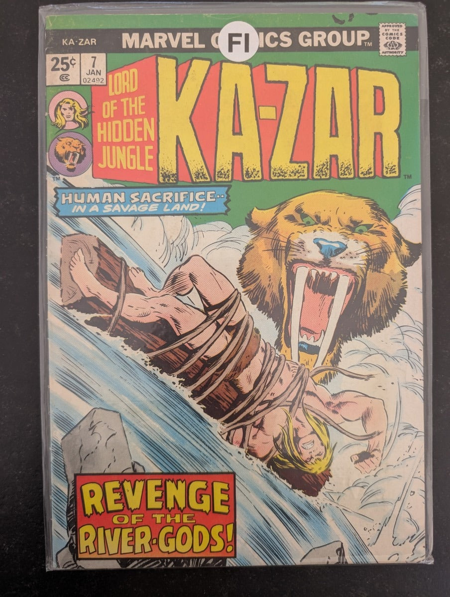 COMIC VO EN Ka-Zar #9 (1975) - Marvel Comics - Occasion non gradé - Anglais (EN) - OCCASION