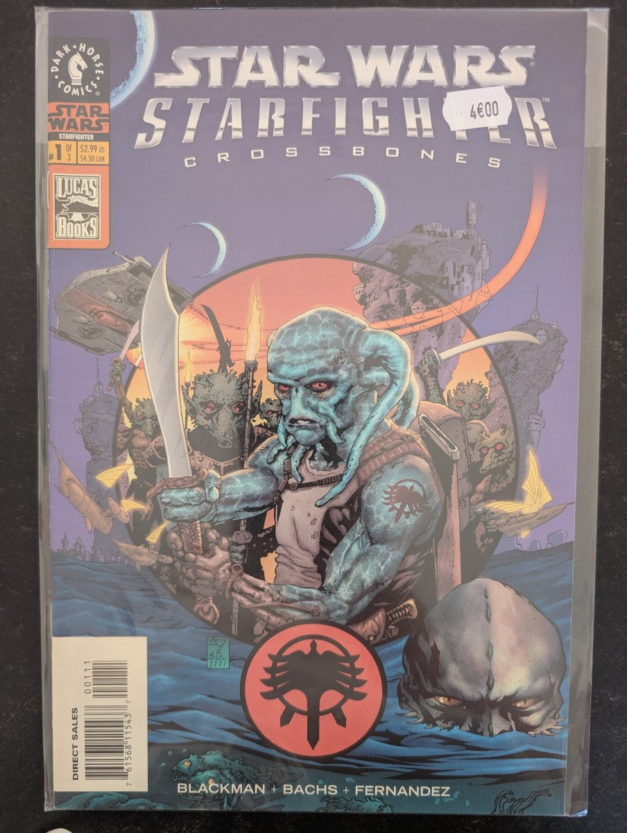 COMIC VO EN Star Wars: Starfighter - Crossbones #3 (2002) - Dark Horse Comics - Occasion non gradé - Anglais (EN) - OCCASION