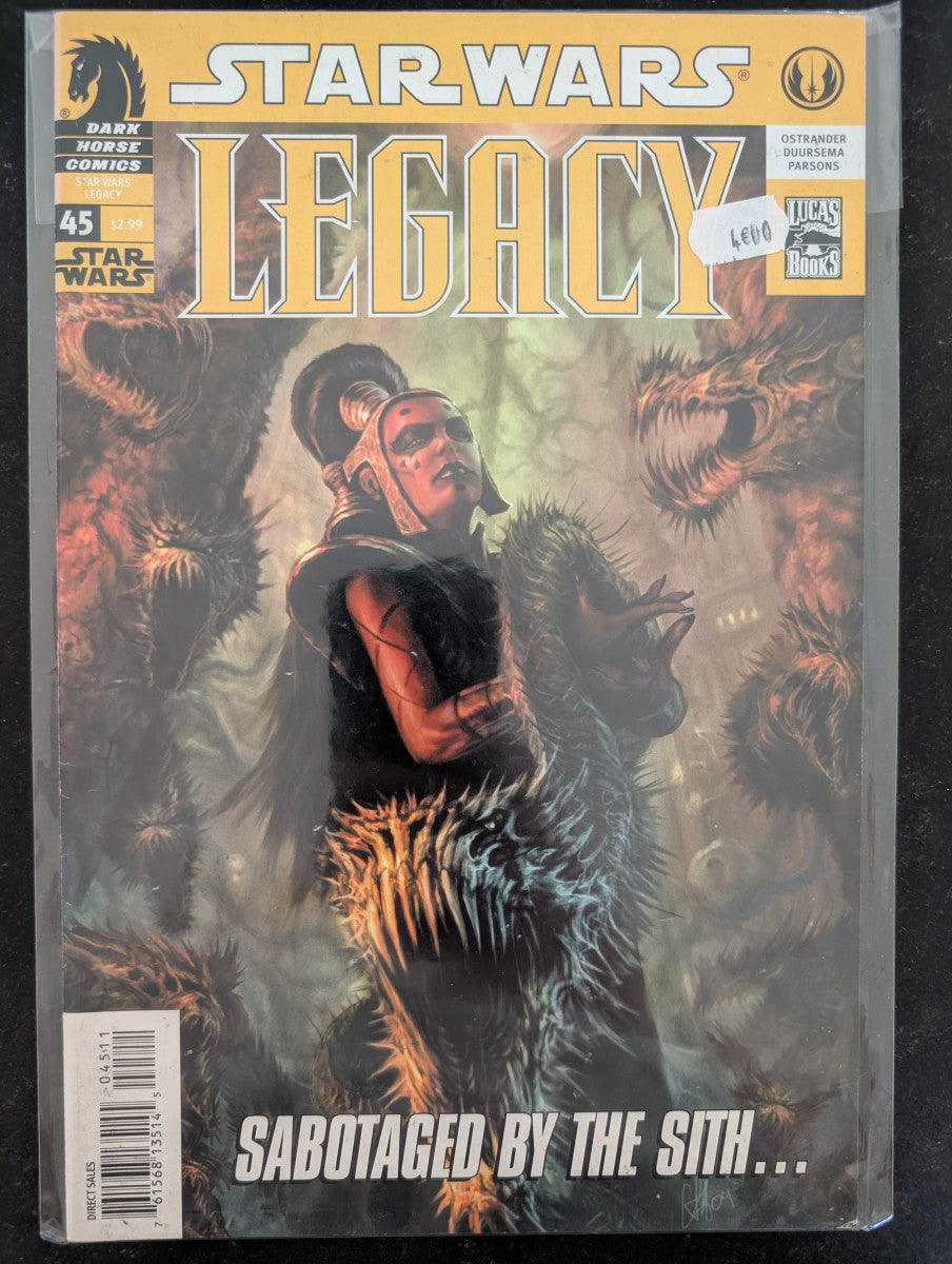 COMIC VO EN Star Wars: Legacy #45 (2010) - Dark Horse Comics - Occasion non gradé - Anglais (EN) - OCCASION