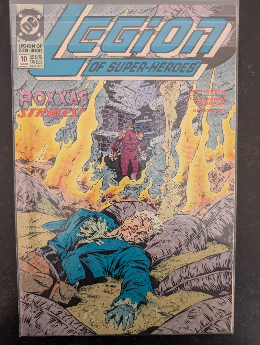 COMIC VO EN Legion of Super-Heroes #10 (1990) - DC Comics - Occasion non gradé - Anglais (EN) - OCCASION