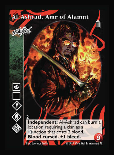 Al-Ashrad, Amr of Alamut [Legacy I set] - VTES CCG
