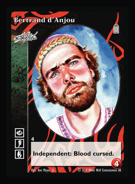 Bertrand d'Anjou [Legacy I set] - VTES CCG