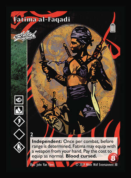 Fatima al-Faqadi [Legacy I set] - VTES CCG