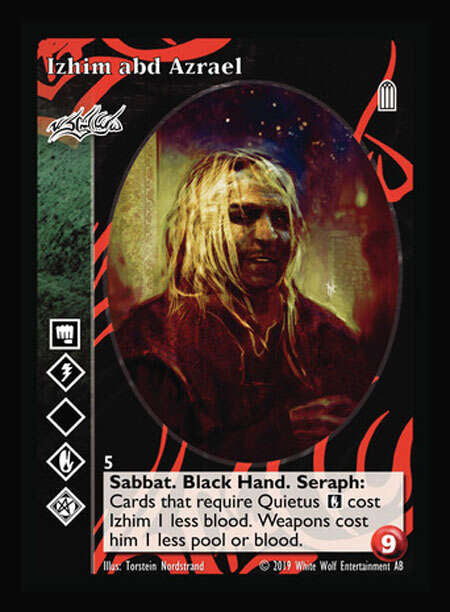 Izhim abd Azrael [Legacy I set] - VTES CCG