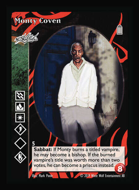Monty Coven [Legacy I set] - VTES CCG