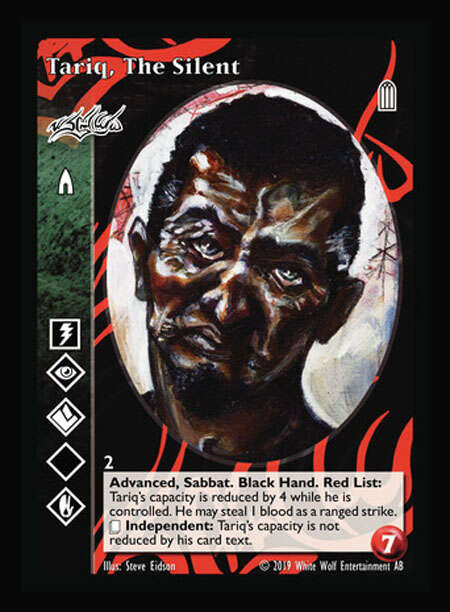 Tariq, The Silent [Legacy I set] - VTES CCG