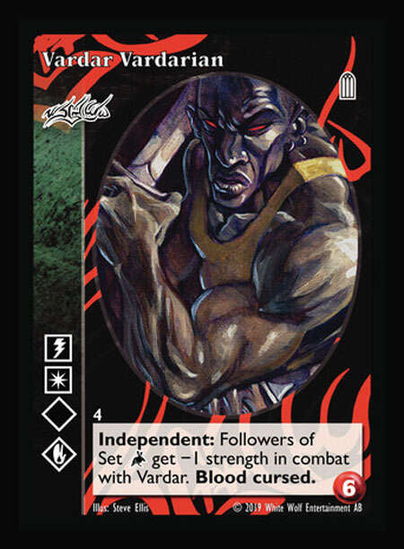 Vardar Vardarian [Legacy I set] - VTES CCG