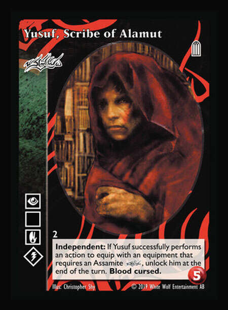 Yusuf, Scribe of Alamut [Legacy I set] - VTES CCG
